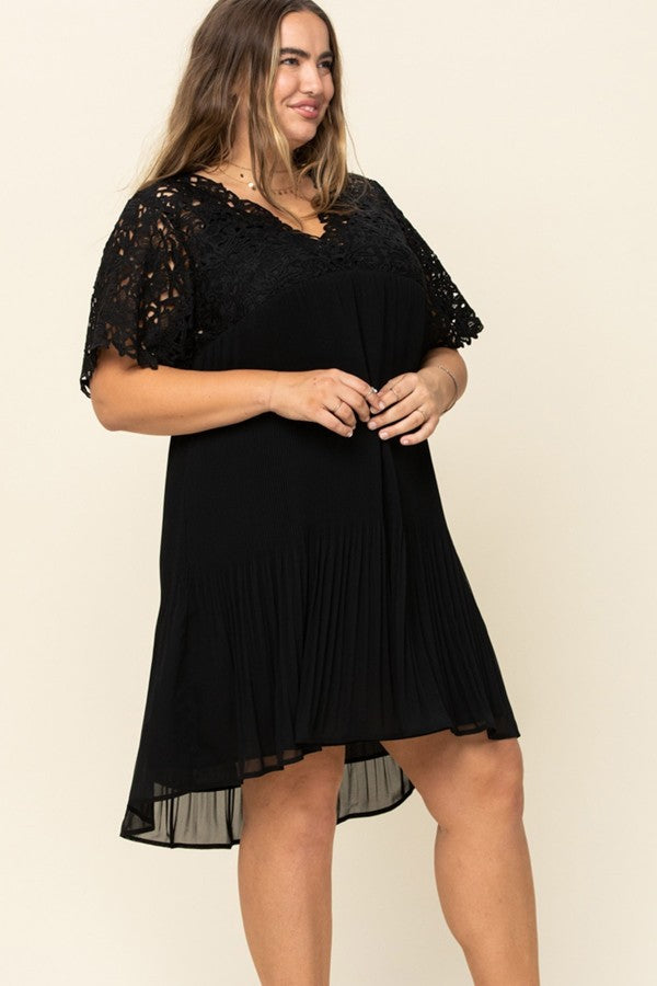 Feel The Beat Crinkle Skirt Dress