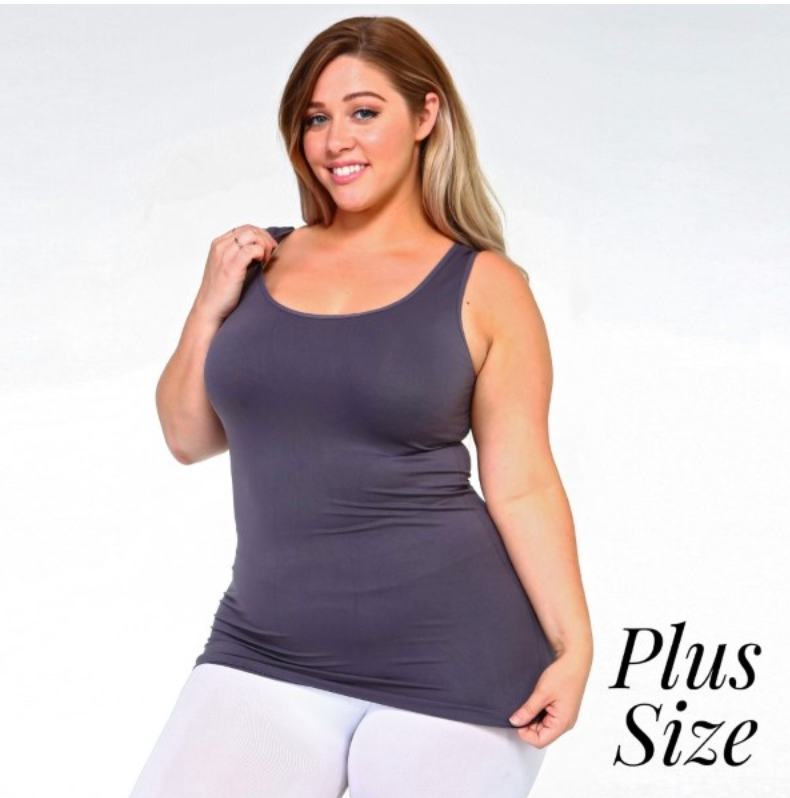Seamless Tank - Grey