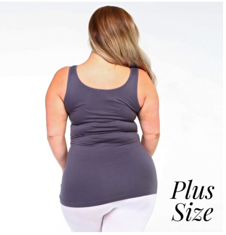 Seamless Tank - Grey