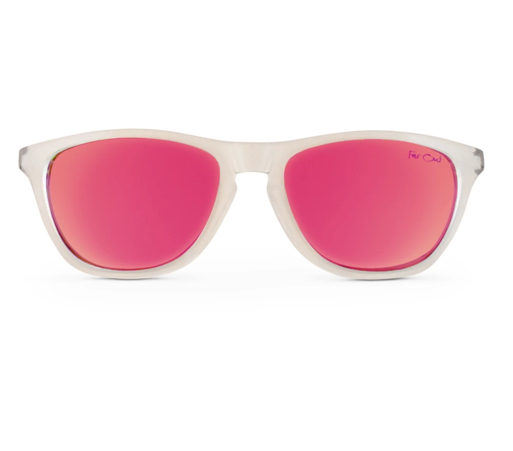 FarOut Sunglasses - Clear Polarized Premiums Pink Lens