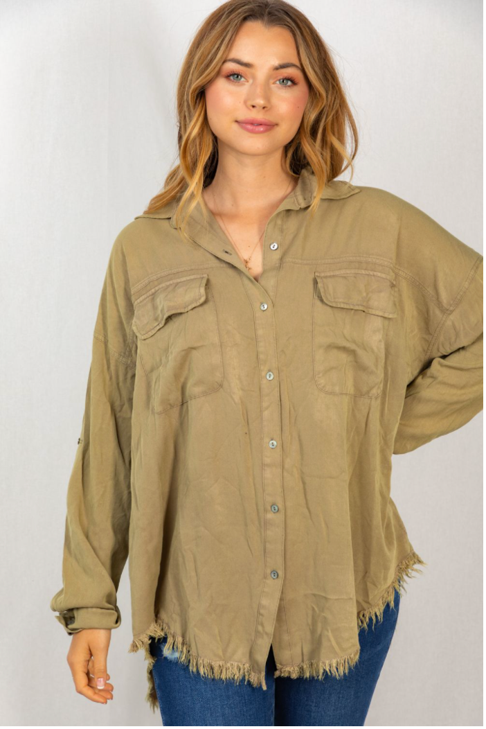 Blame It On Me Button Down