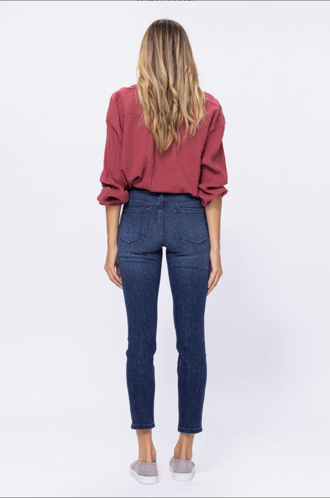 Judy Blue Mineral Wash Relaxed Fit Jeans