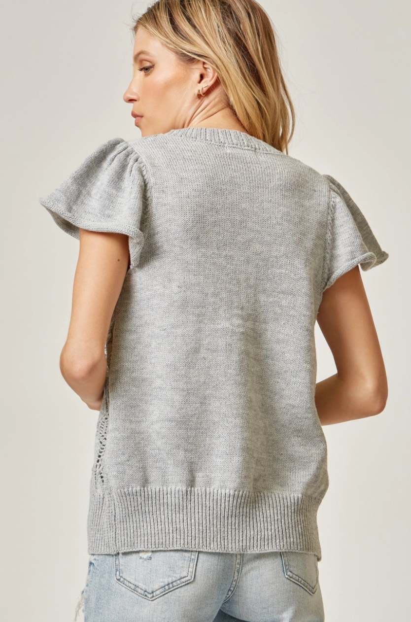 Dreams Are Complete Cardigan - Heather Grey