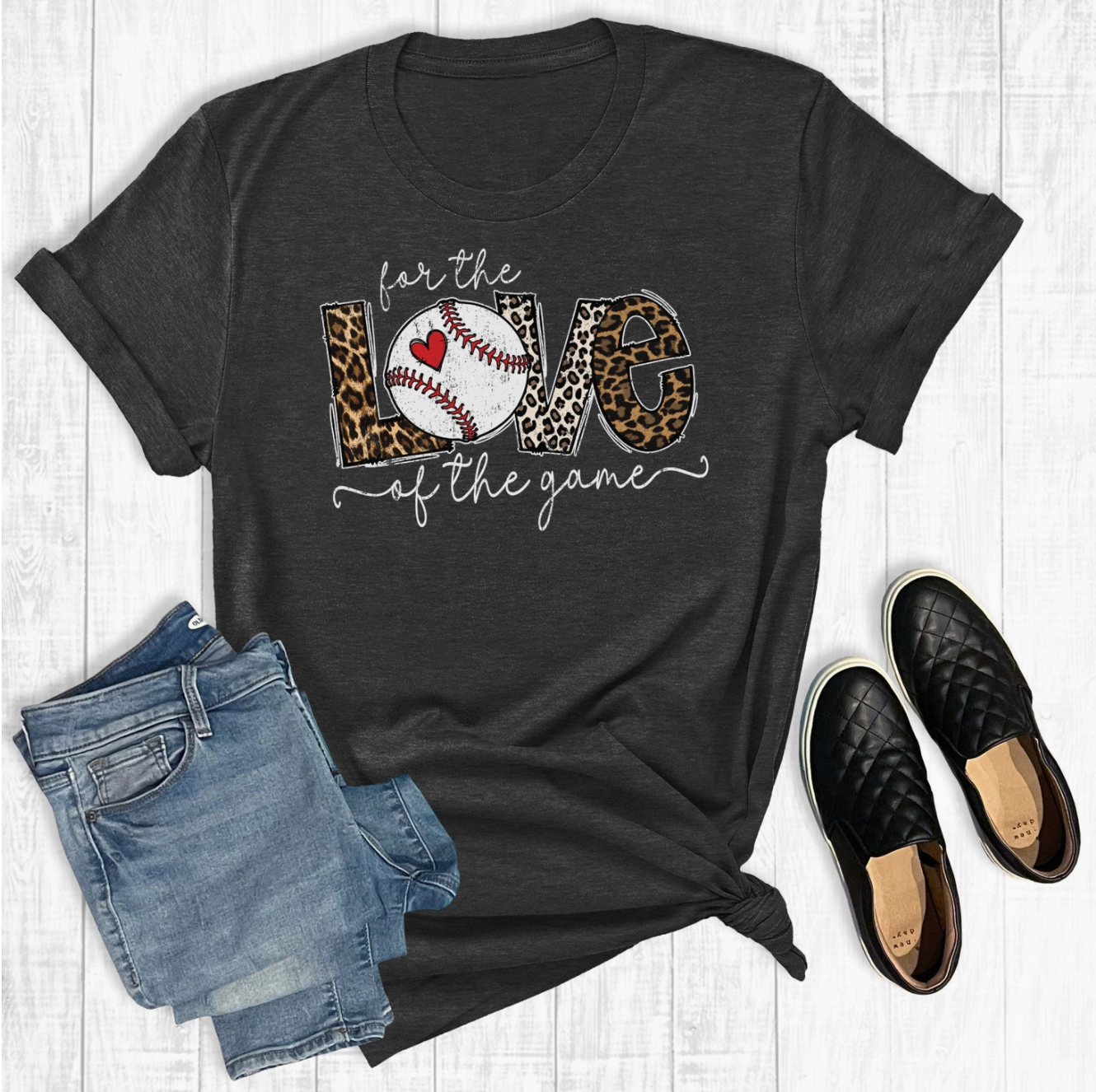 For The Love Of The Game Graphic Tee - Baseball