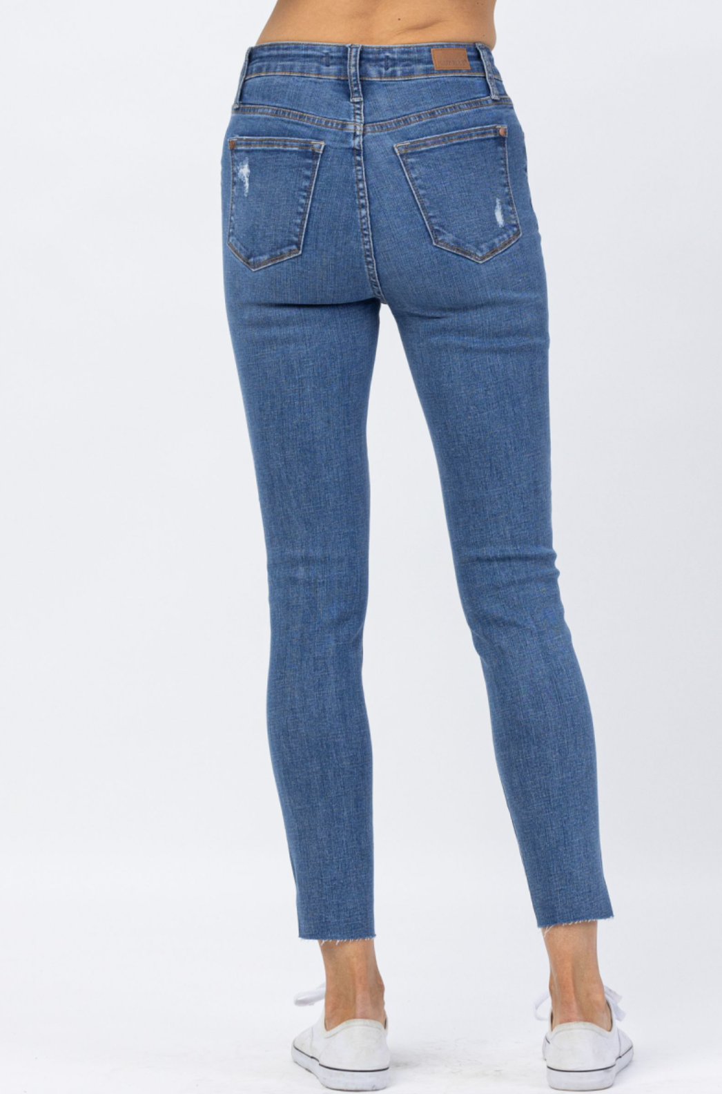 Judy Blue Dandelion Embroidered Skinny Jeans