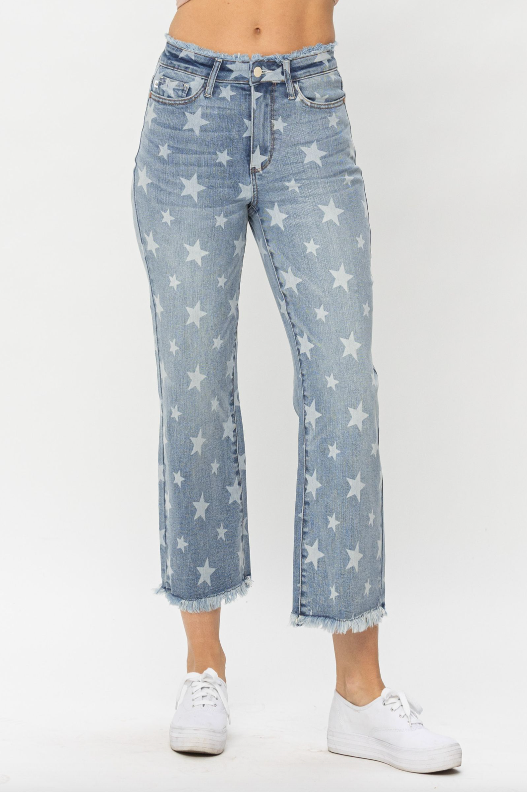 judy-blue-star-print-cropped-jeans