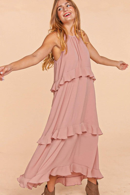 Say It Isn't So Tiered Dress