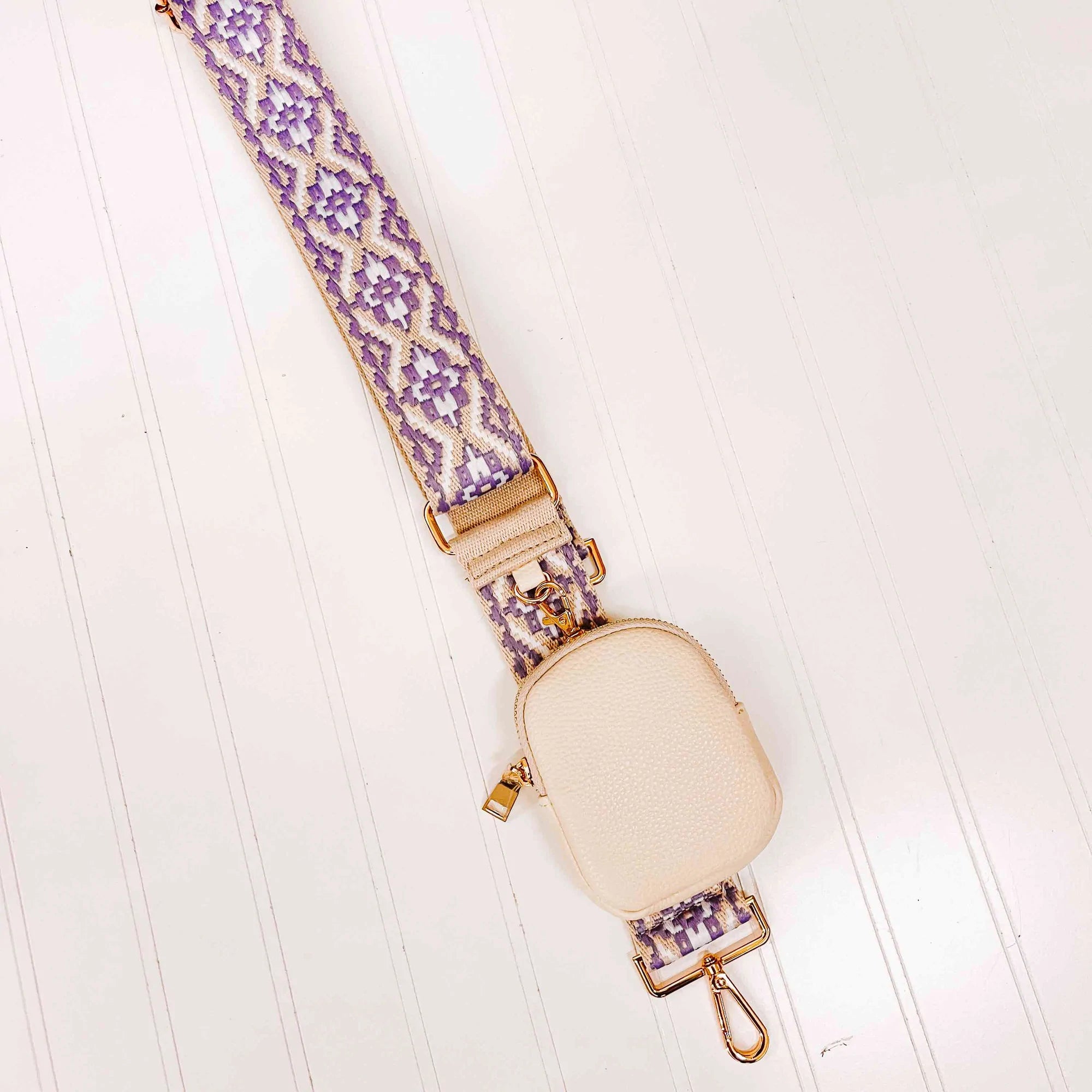 Level Up Pouch Strap - Cream