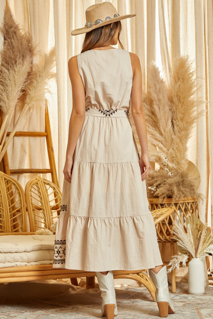 The Right Time Embroidered Dress