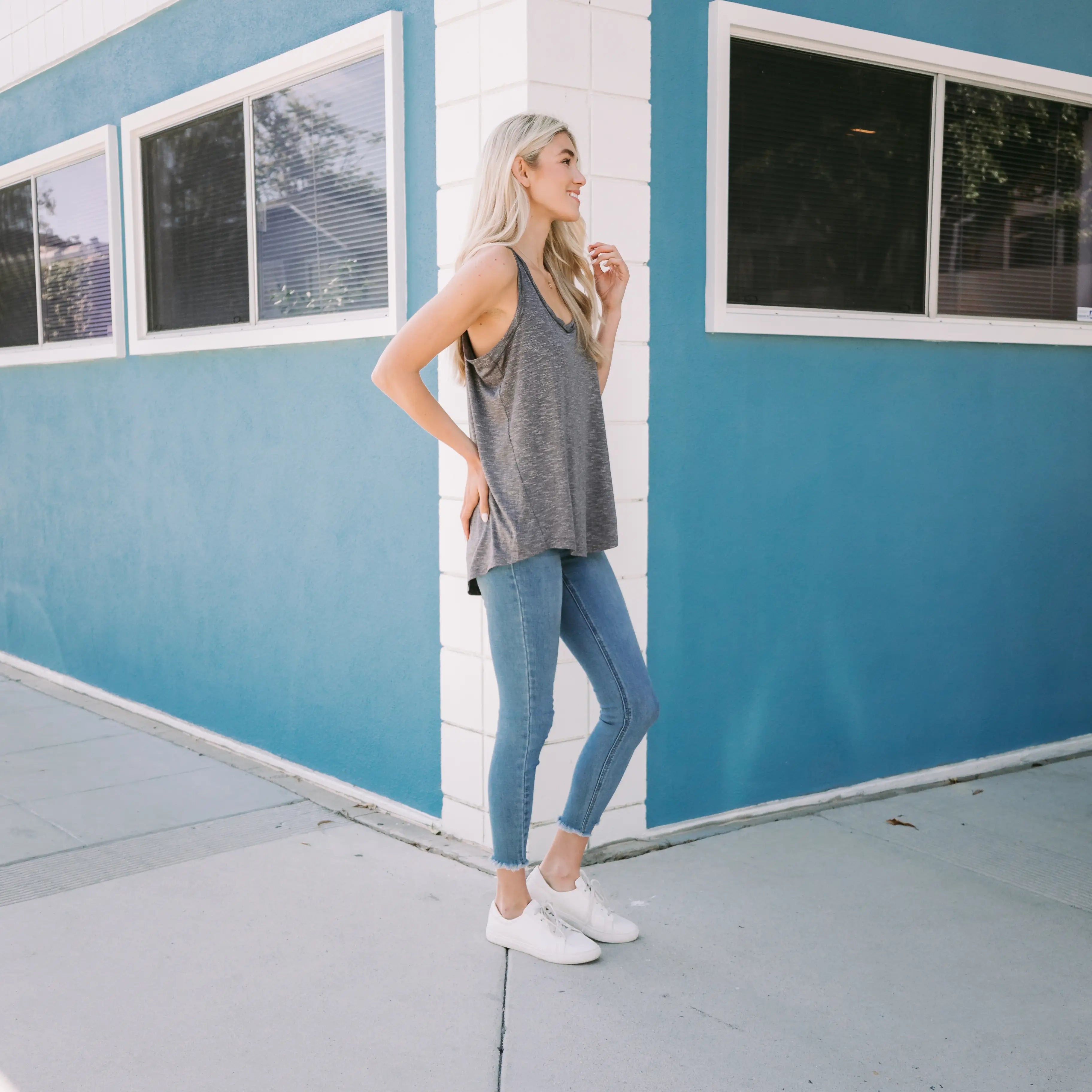 Tell Me Now Racerback Tank