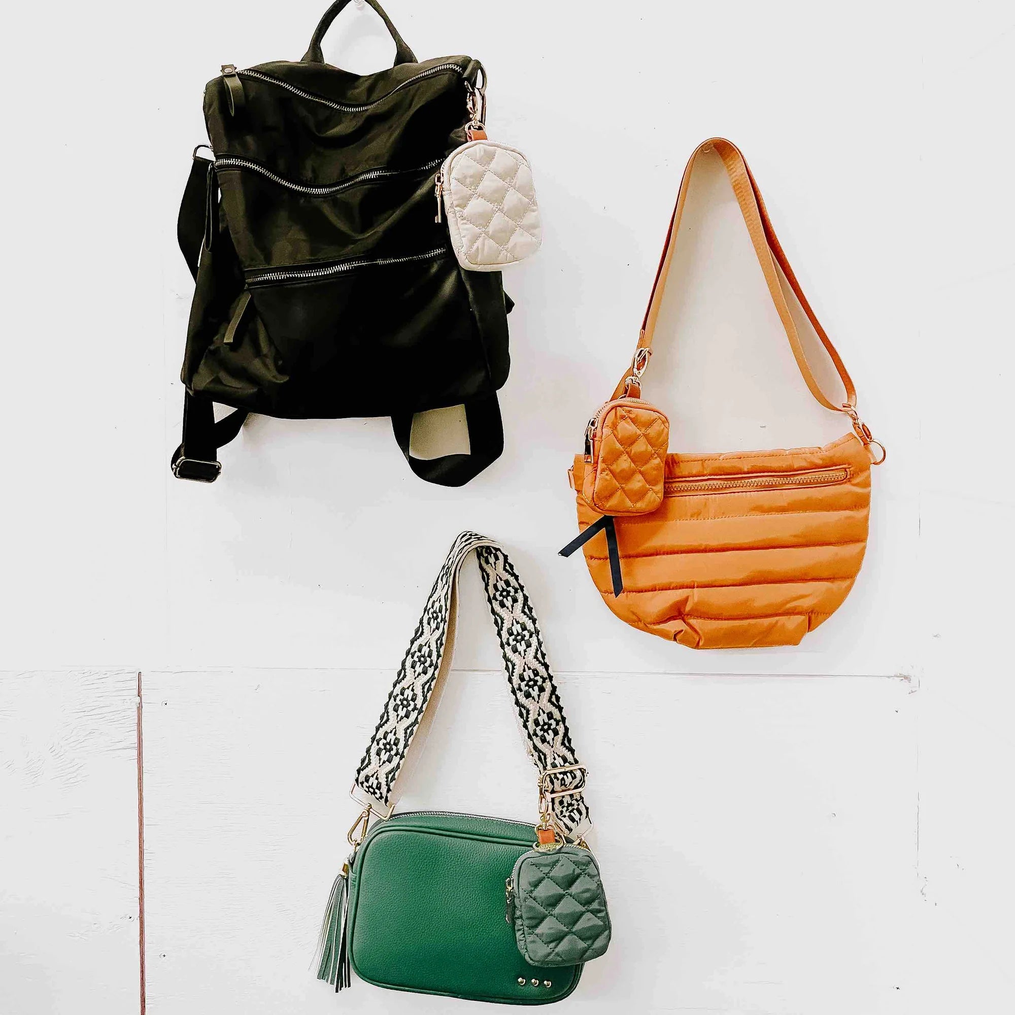 Gigi Clip On Pouch - Emerald