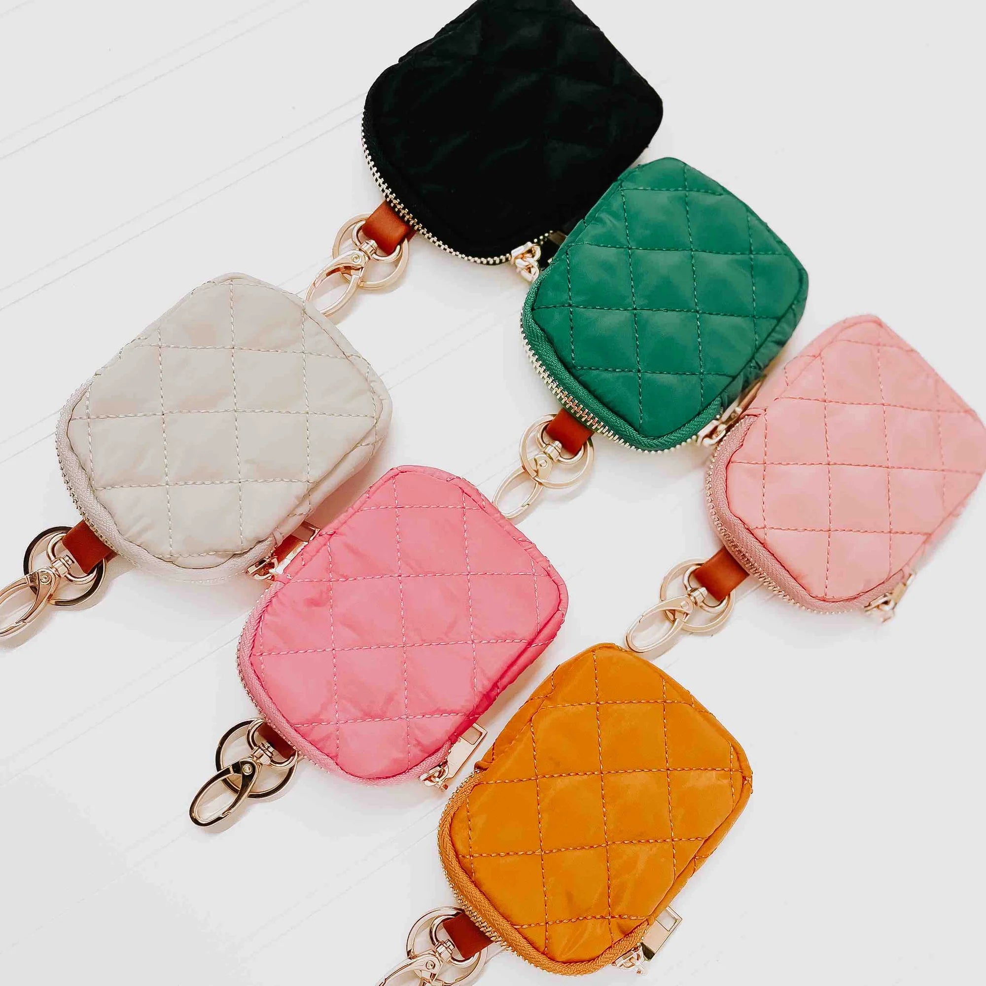 Gigi Clip On Pouch - Emerald