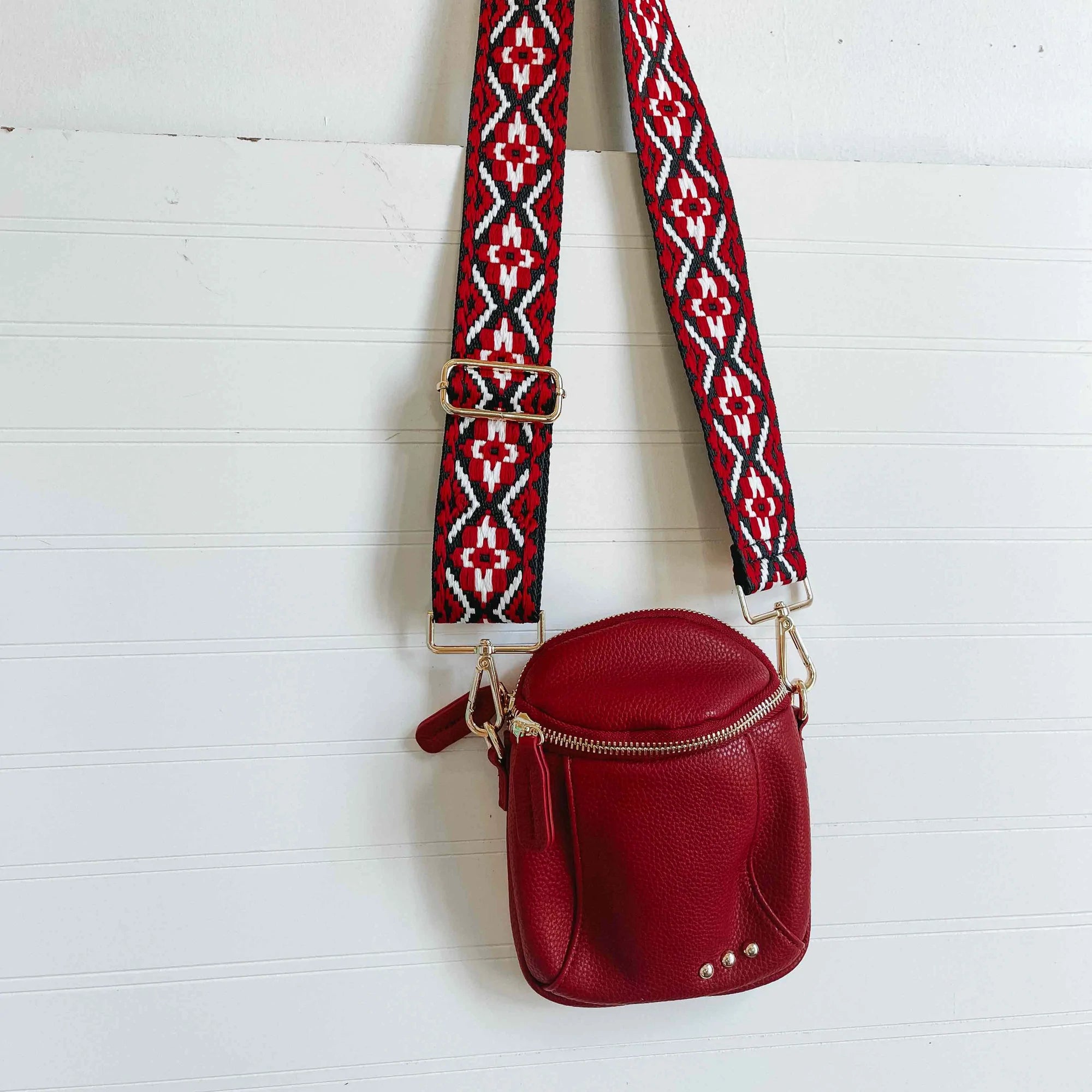 Ellie Crossbody Bag - Red