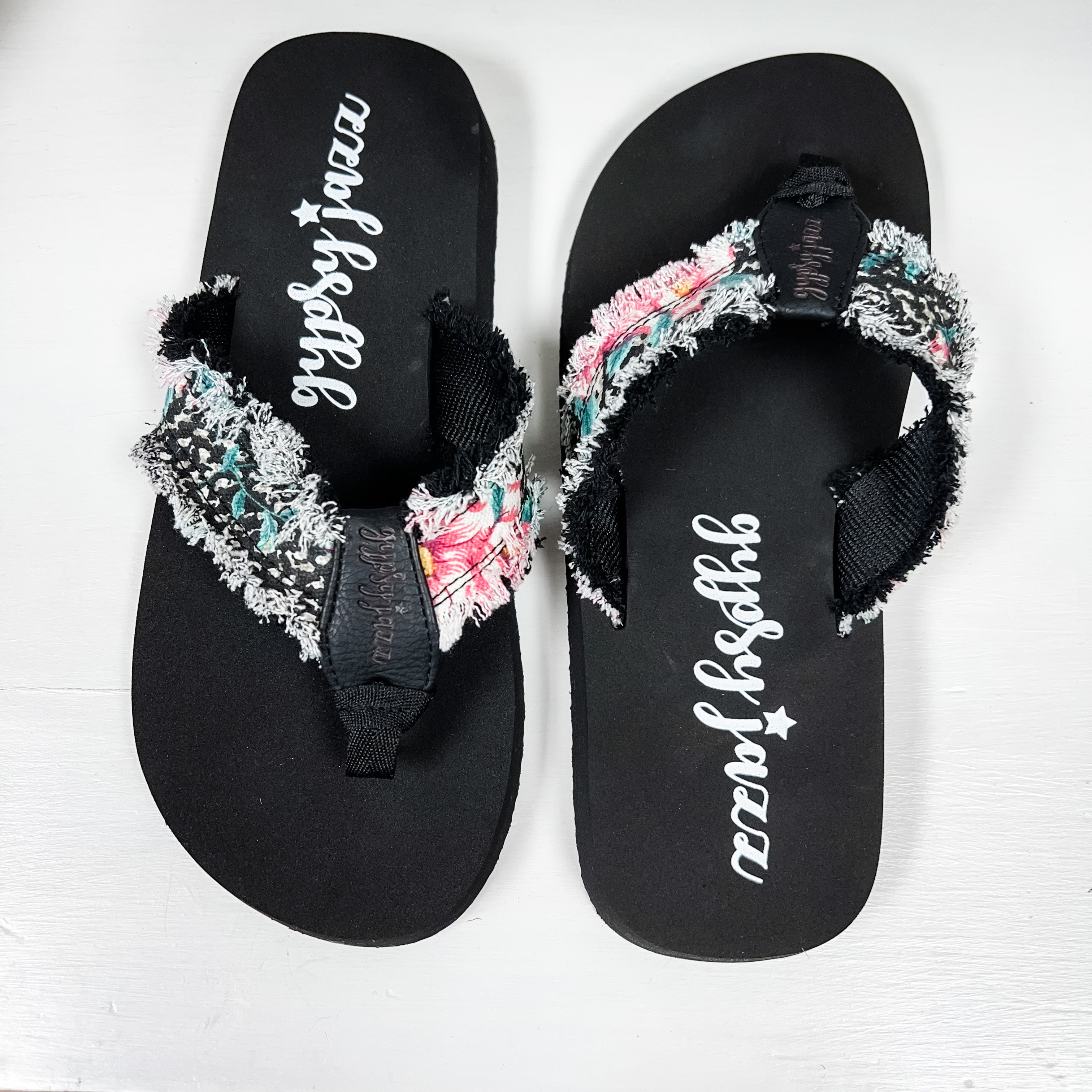 GJazz Flip Flop - Black Pink