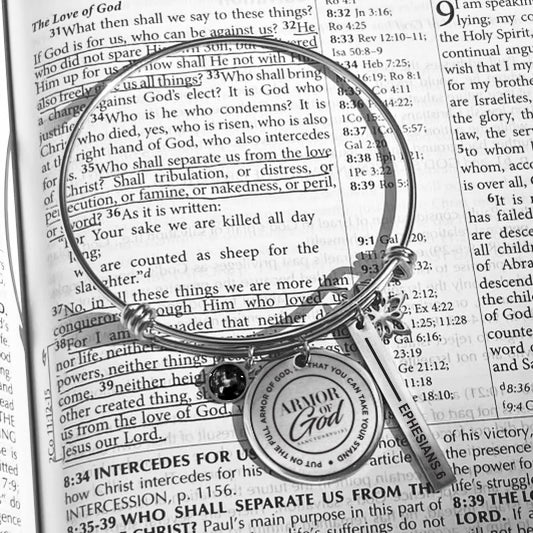 Armor of God
Put on this full armor of God so that you take your stand. Ephesians 6