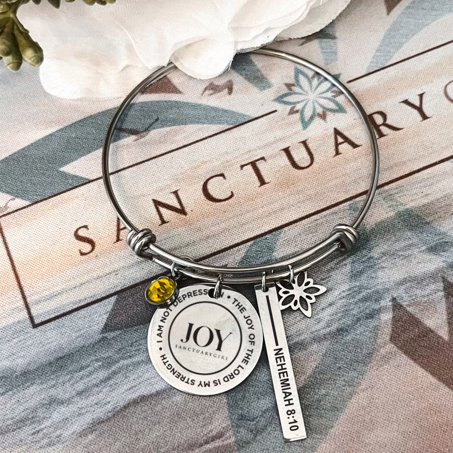 Joy
I am not depression. The joy of the Lord is my strength.
Nehemiah 8:10