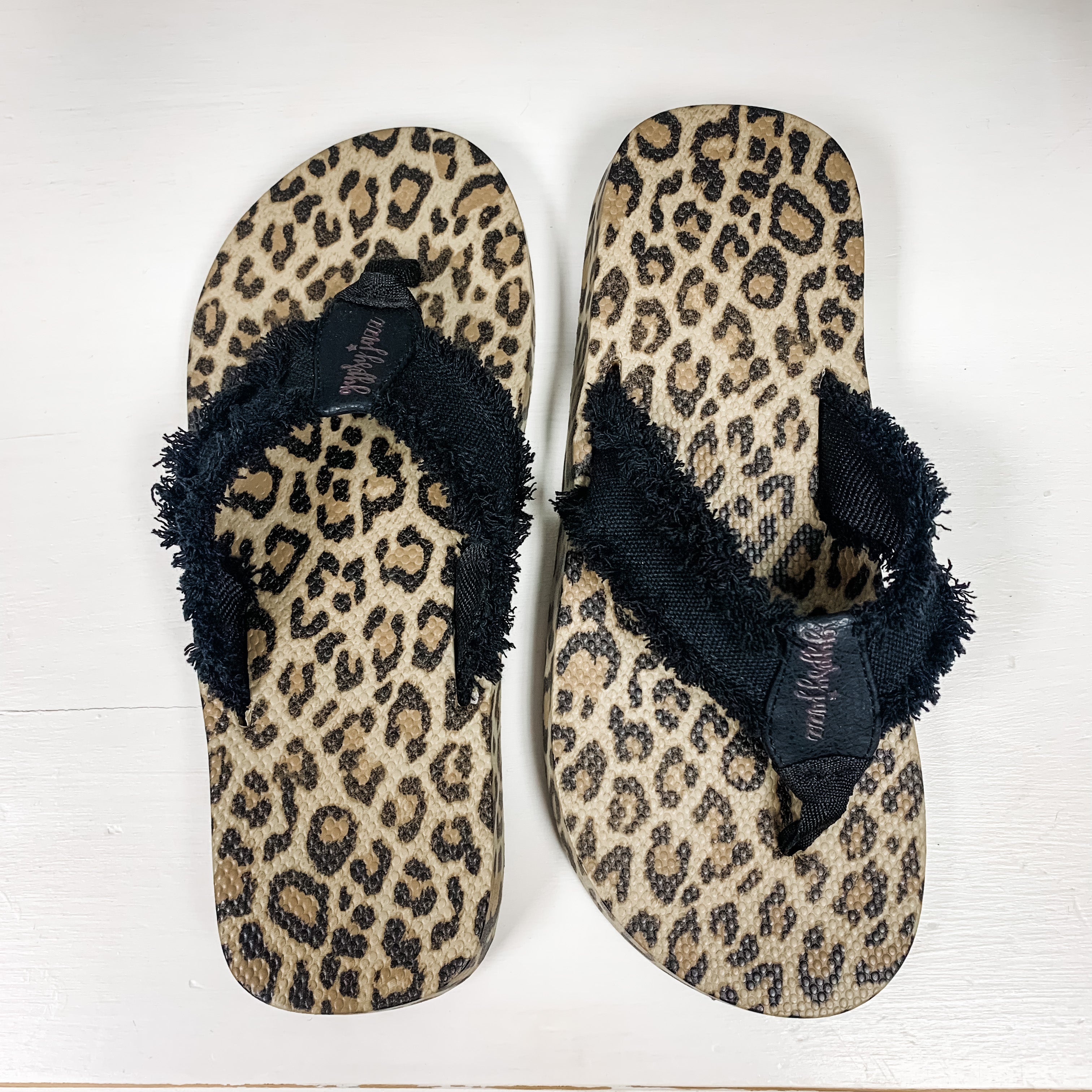 Tallulah Flip Flop Sandals - Black
