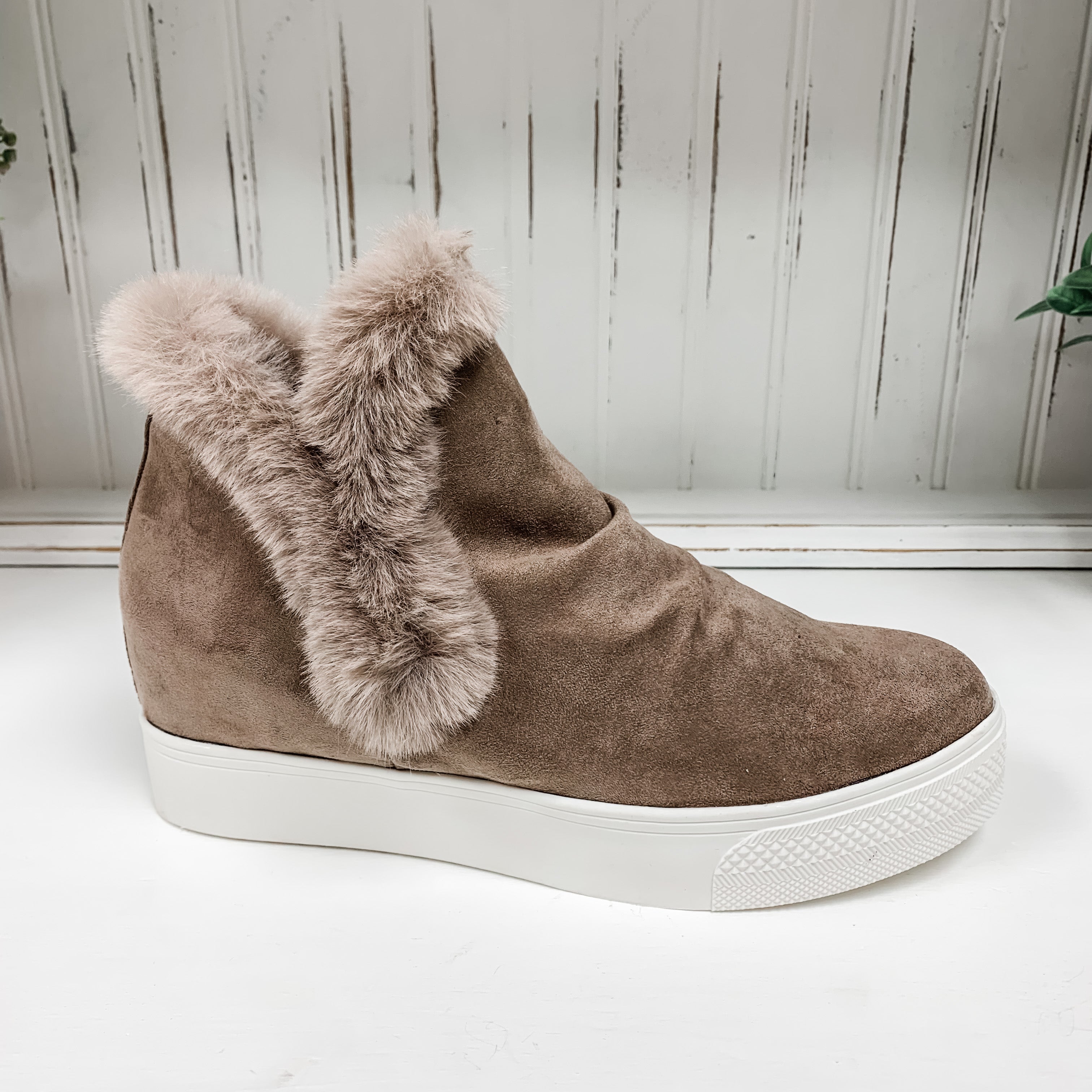 Shantell Boot- Taupe