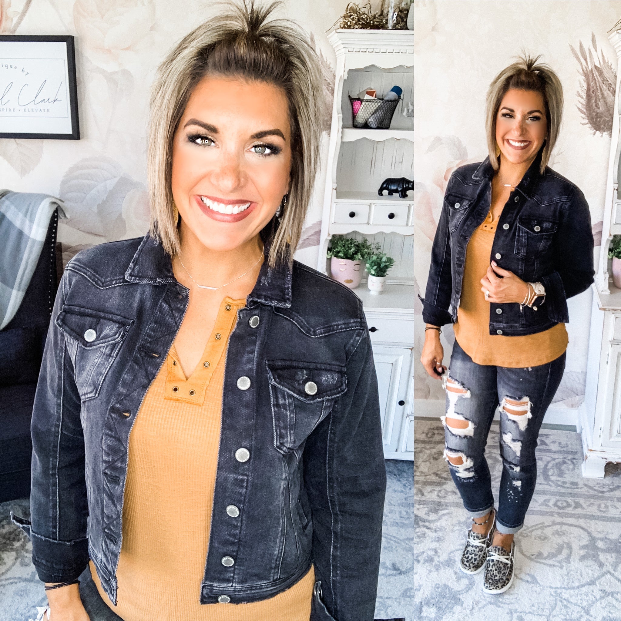 I'm Yours Eyelet Top - Golden Mustard