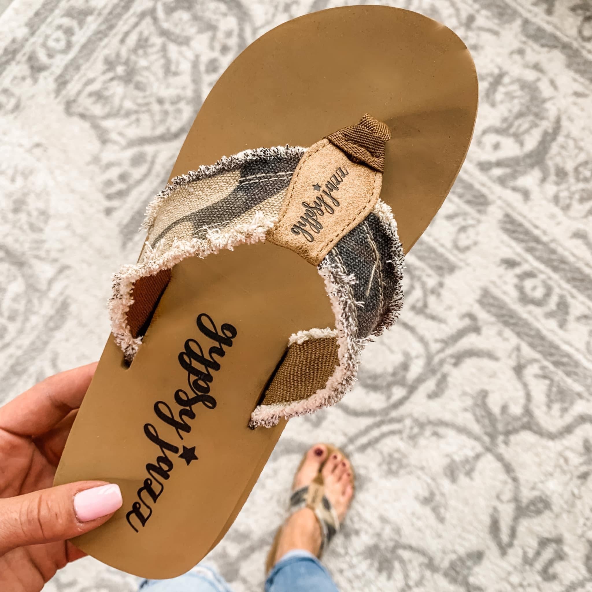 Encore Sandals- Camo