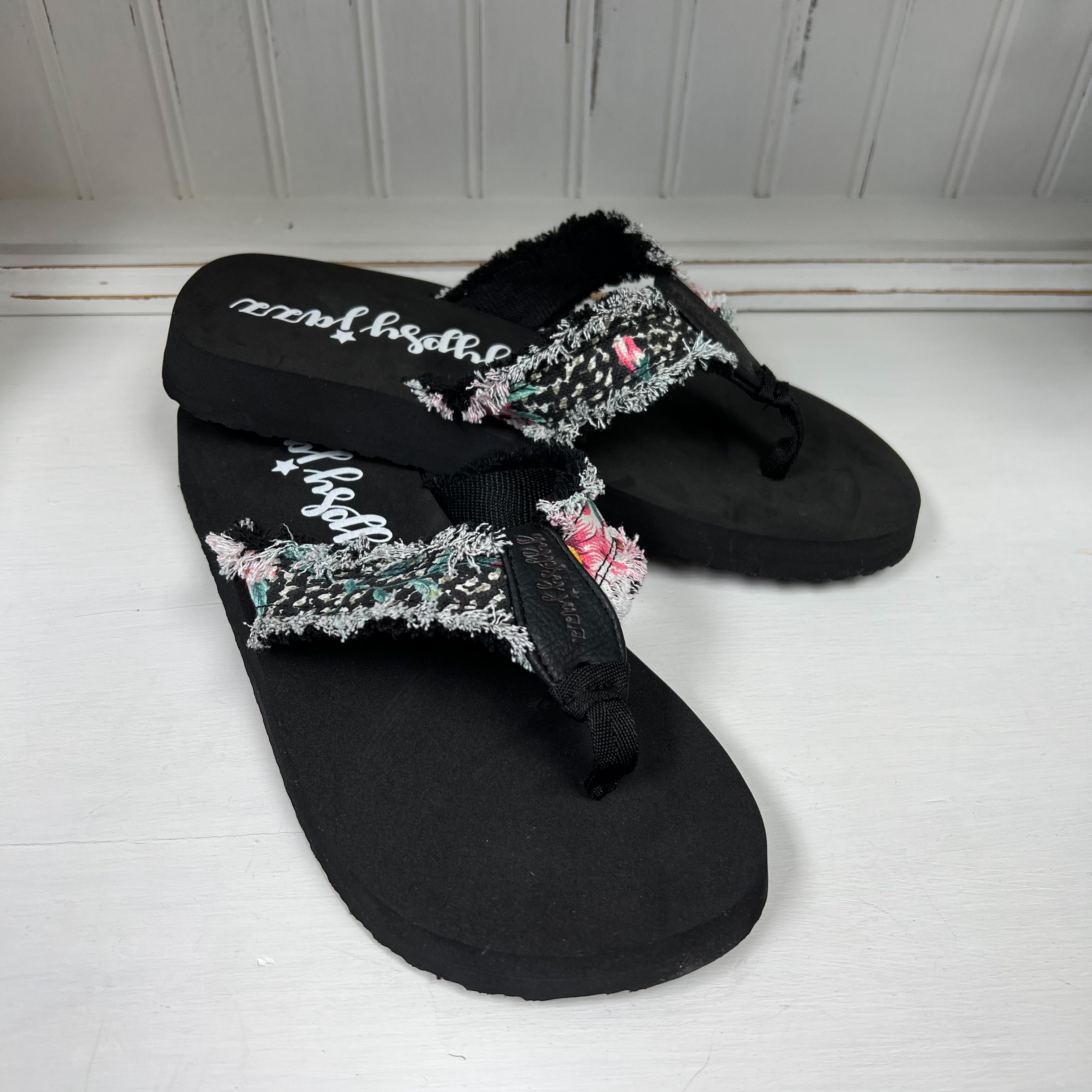 GJazz Flip Flop - Black Pink