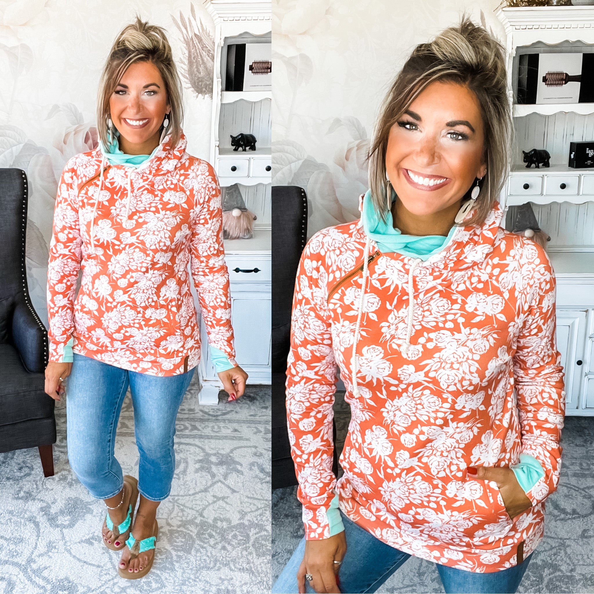 Ampersand Avenue - Doublehood™ Sweatshirt Time to Shine