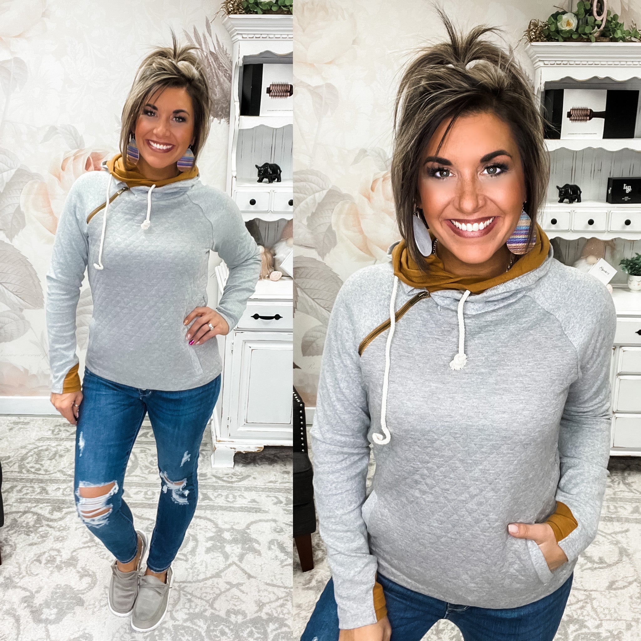 Ampersand Avenue Doublehood™ Sweatshirt - It's in the Air