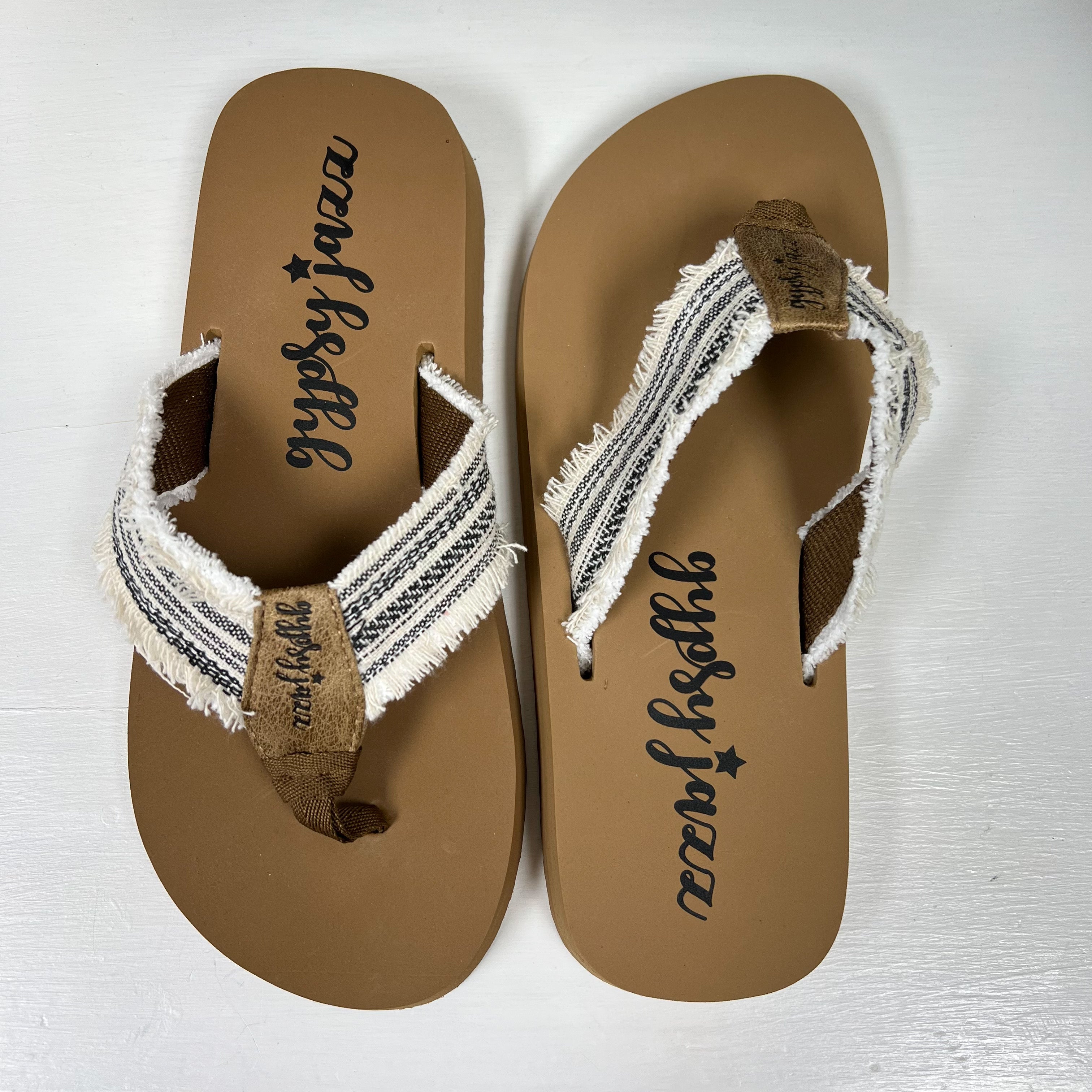 Encore Sandals- Cream/Black