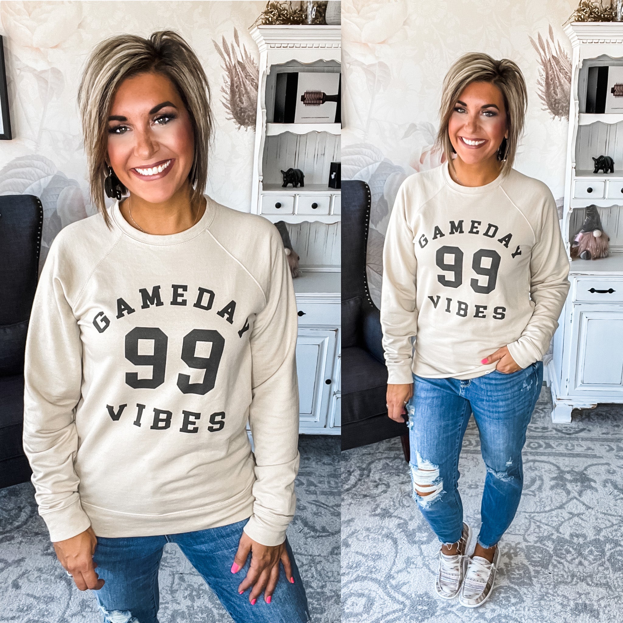 Gameday Vibes Raglan Pullover