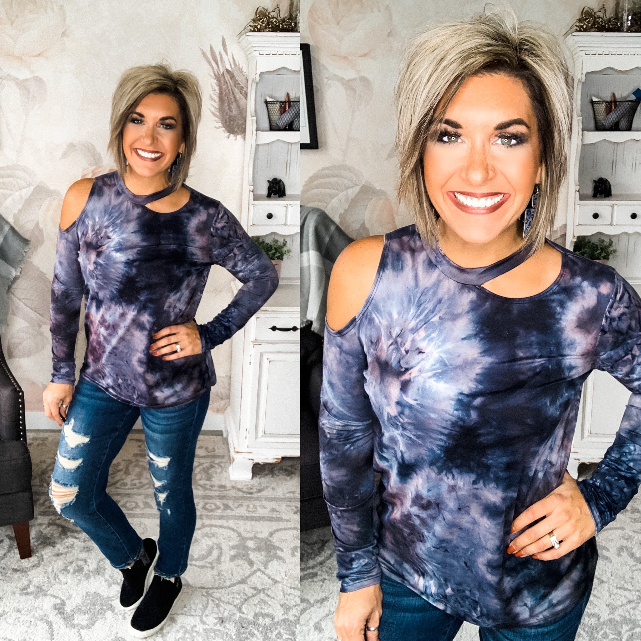 Know Who I Am Top - Tie Dye