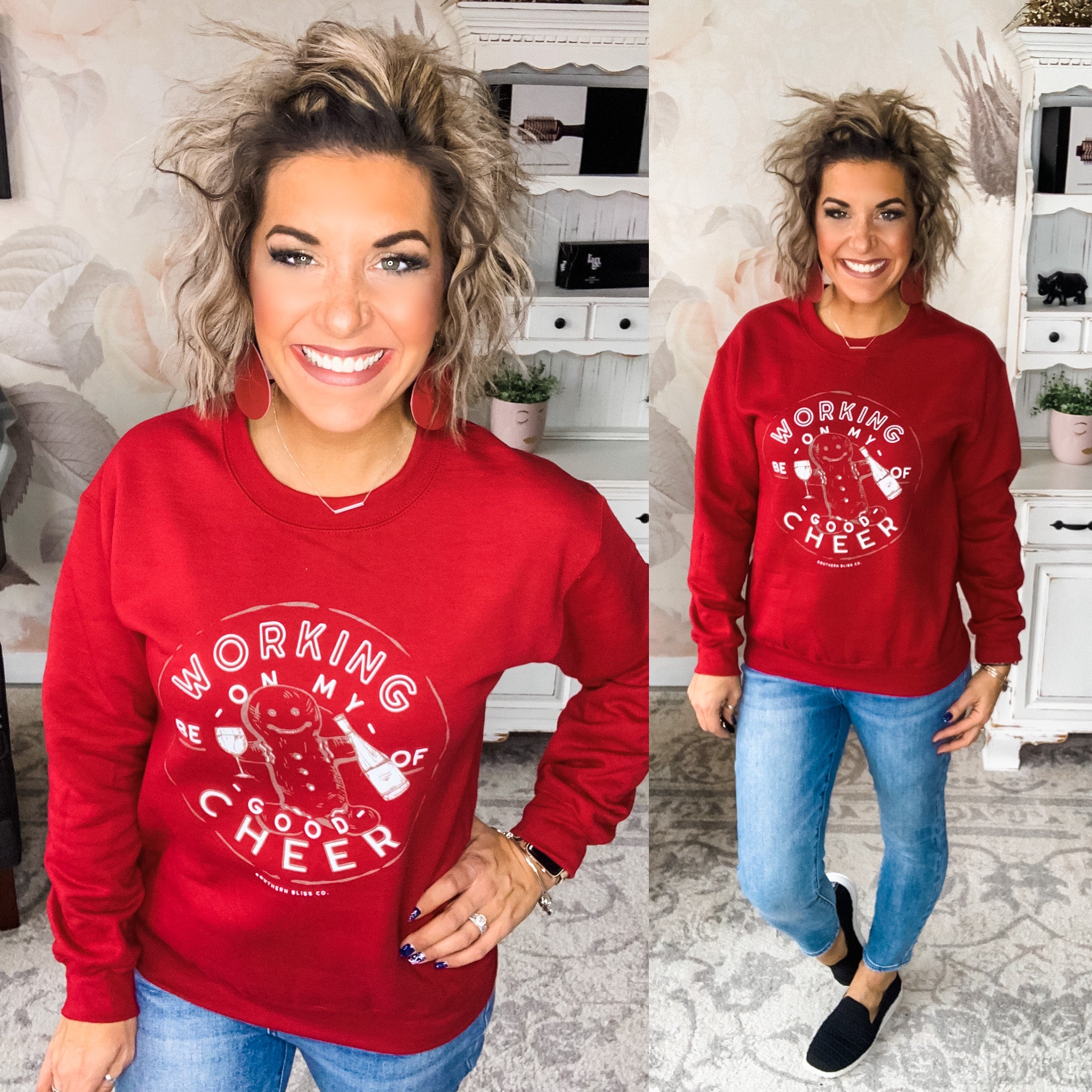 Be Of Good Cheer Pullover Sweatshirt