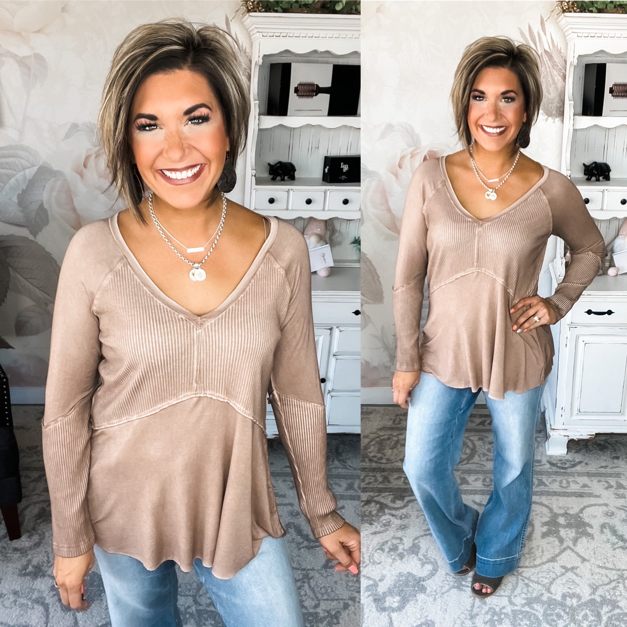 Looking For Yourself Top - Cocoa