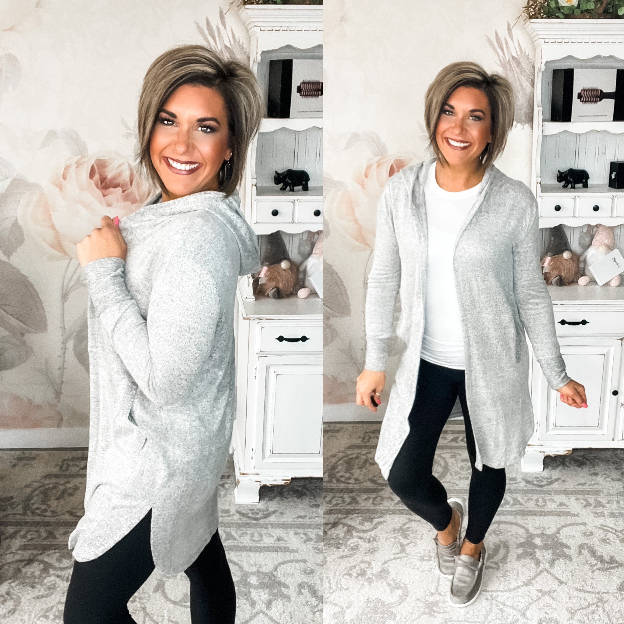 Still Waiting Brushed Cardigan