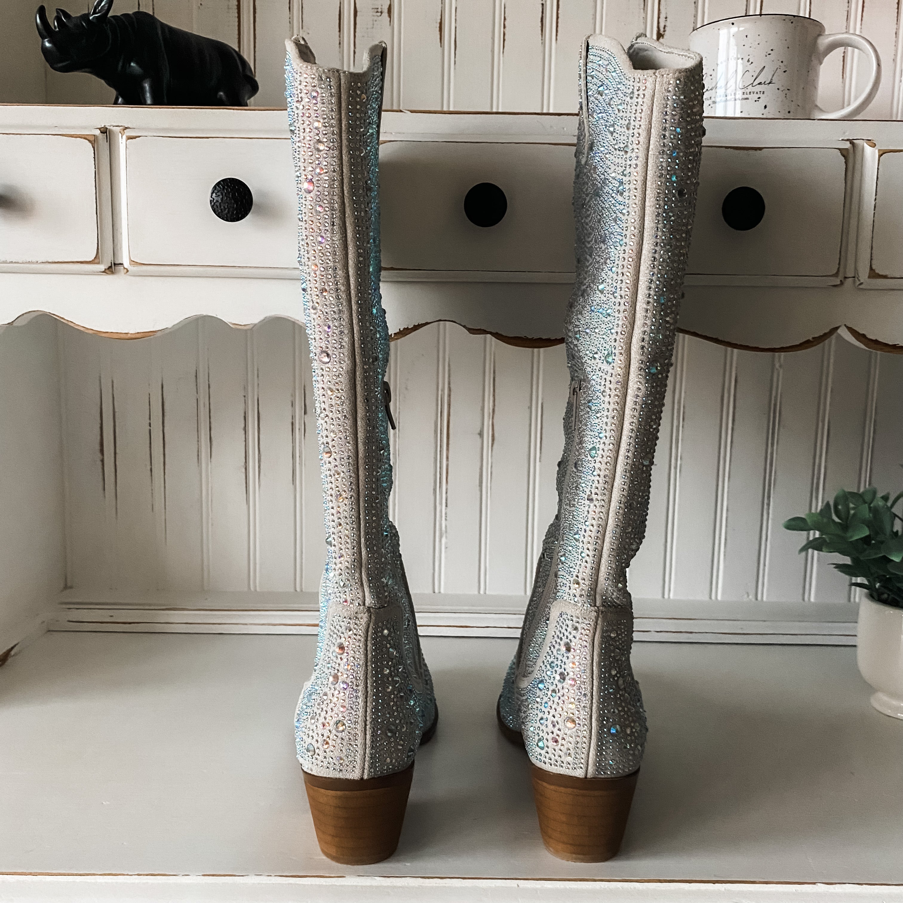 Kady Boot High - Silver