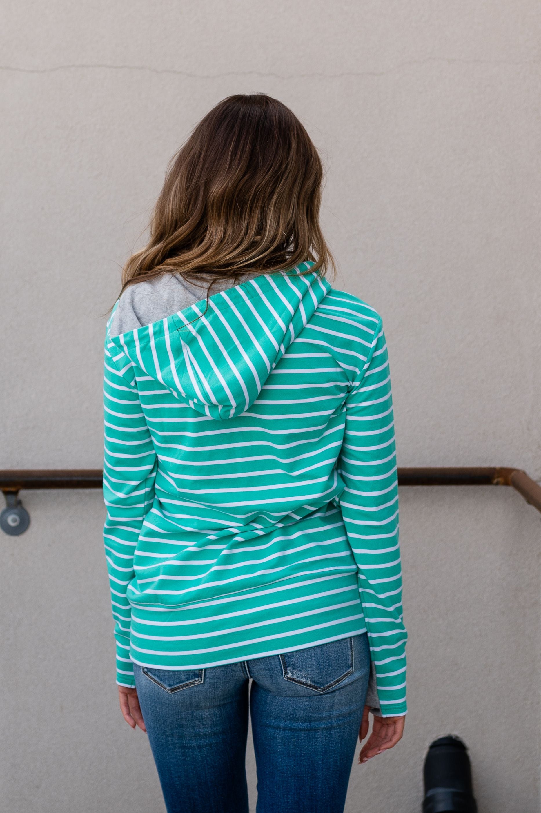 Ampersand Avenue - Halfzip Hoodie Jaded