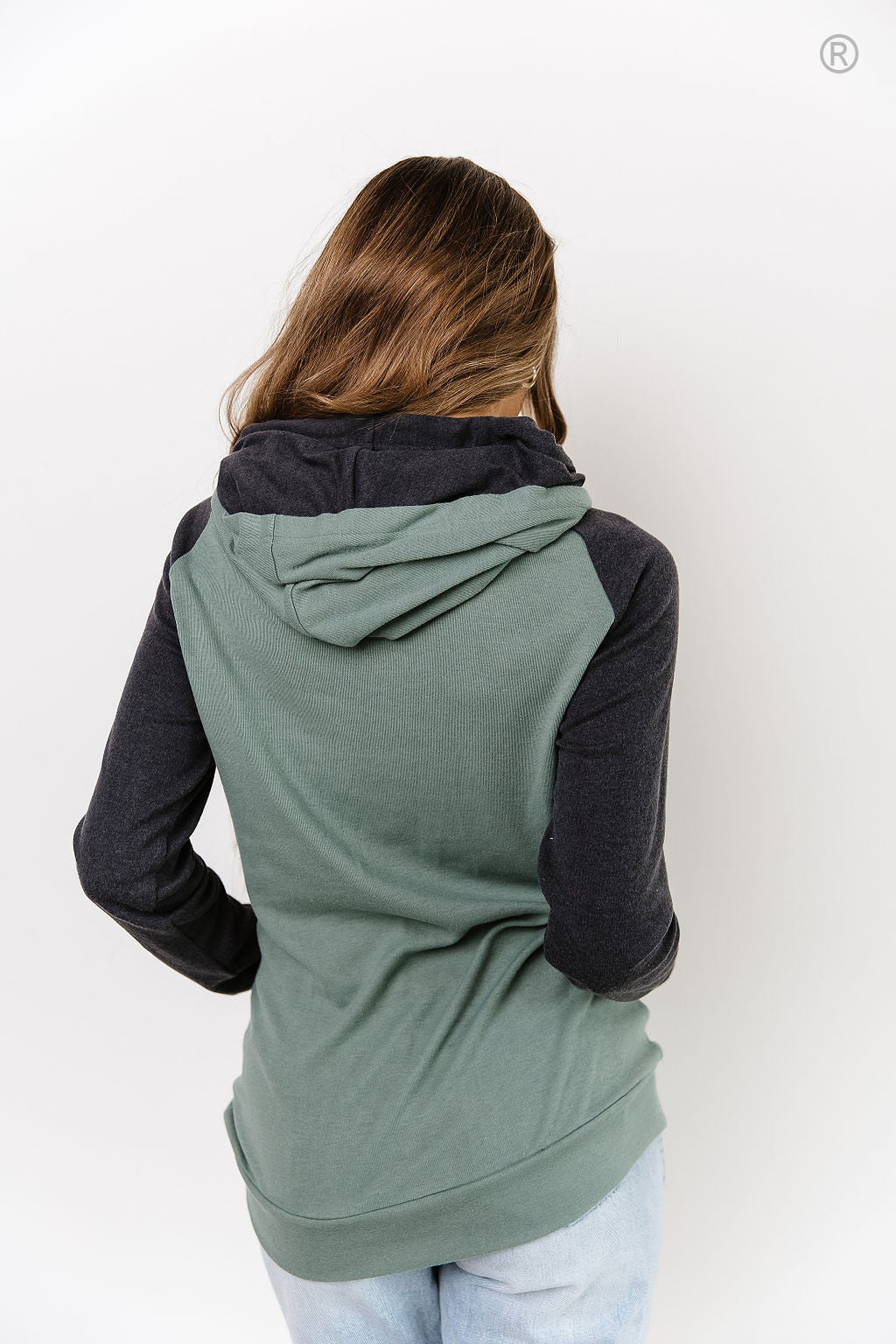 Ampersand Avenue - Doublehood™ Sweatshirt - Mama Sea Green
