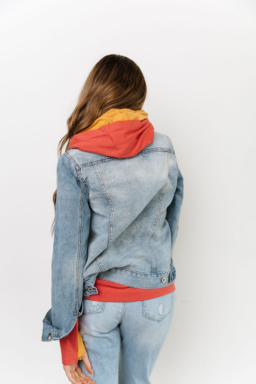 Ampersand Avenue - Classic Denim Jacket- Light Wash