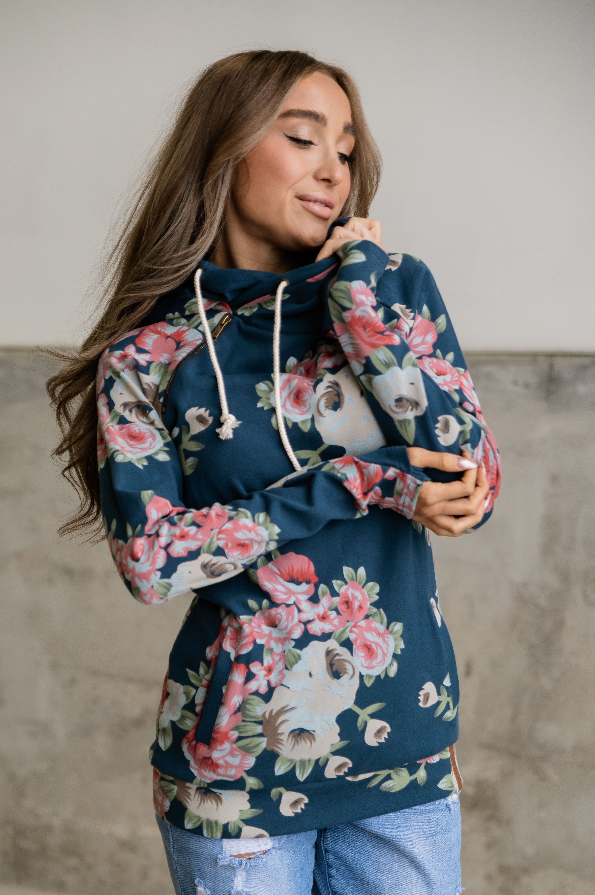 Ampersand Avenue Doublehood™ Sweatshirt - Peace of Mind