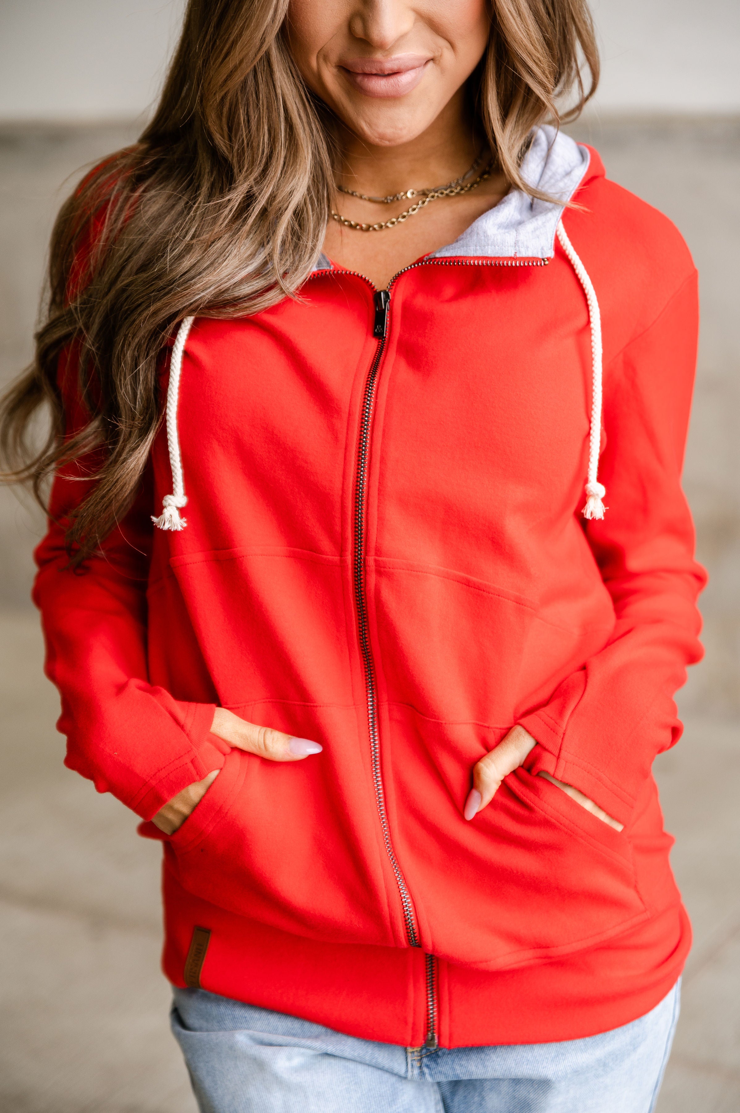 Ampersand Avenue Fullzip Sweatshirt Made in the USA