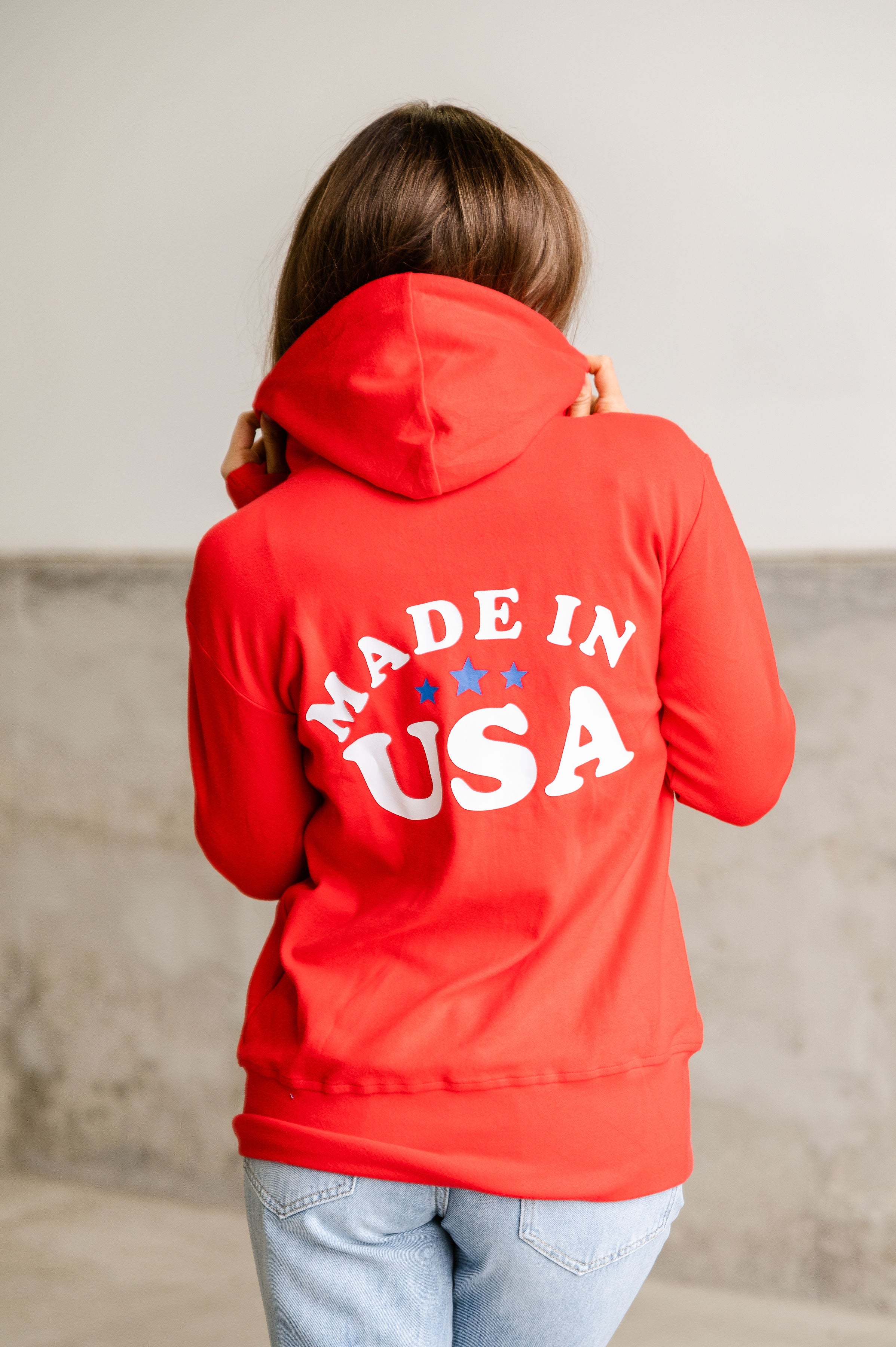 Ampersand Avenue Fullzip Sweatshirt Made in the USA