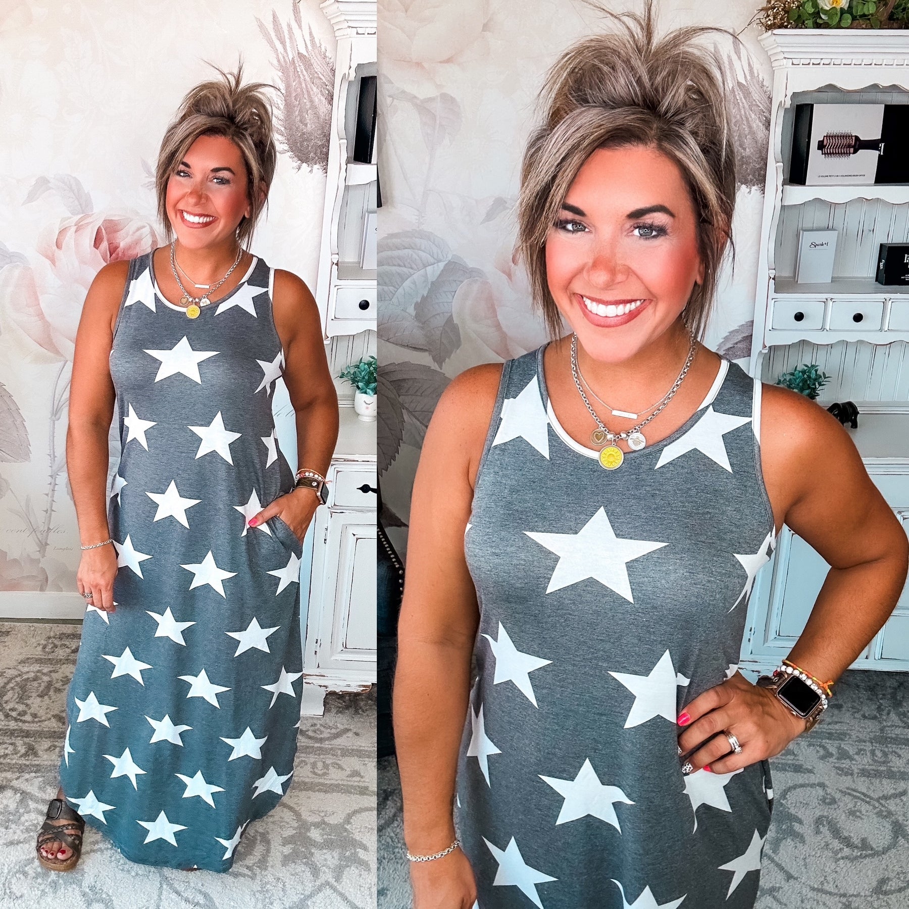 Shine Bright Tank Dress