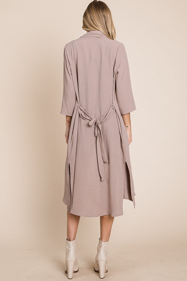 Feelings of Hope Draped Front Duster