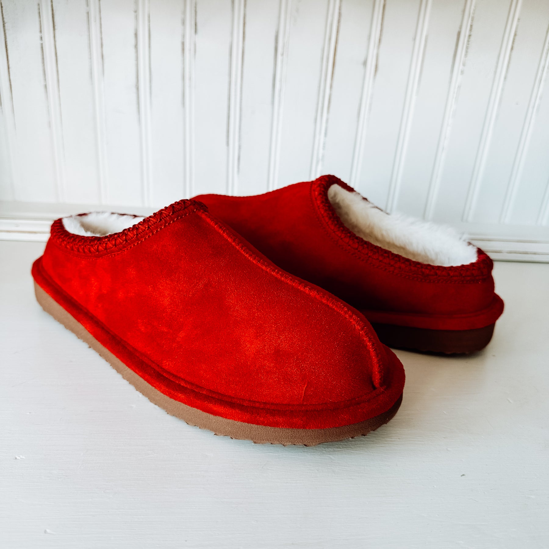 Cheers Platform Slipper - Red