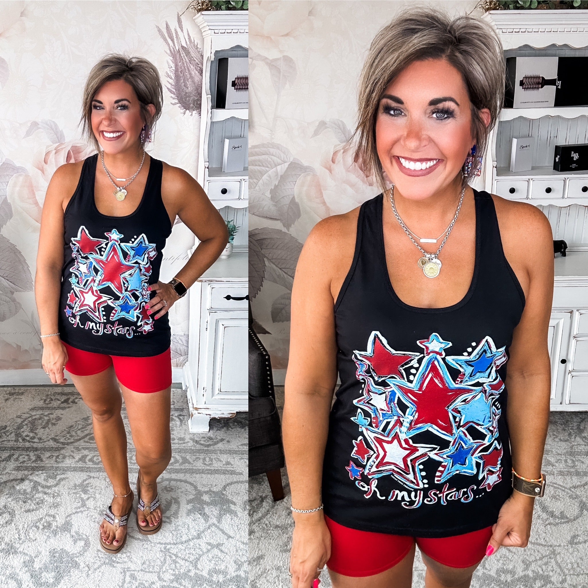 Oh My Stars Graphic Tank