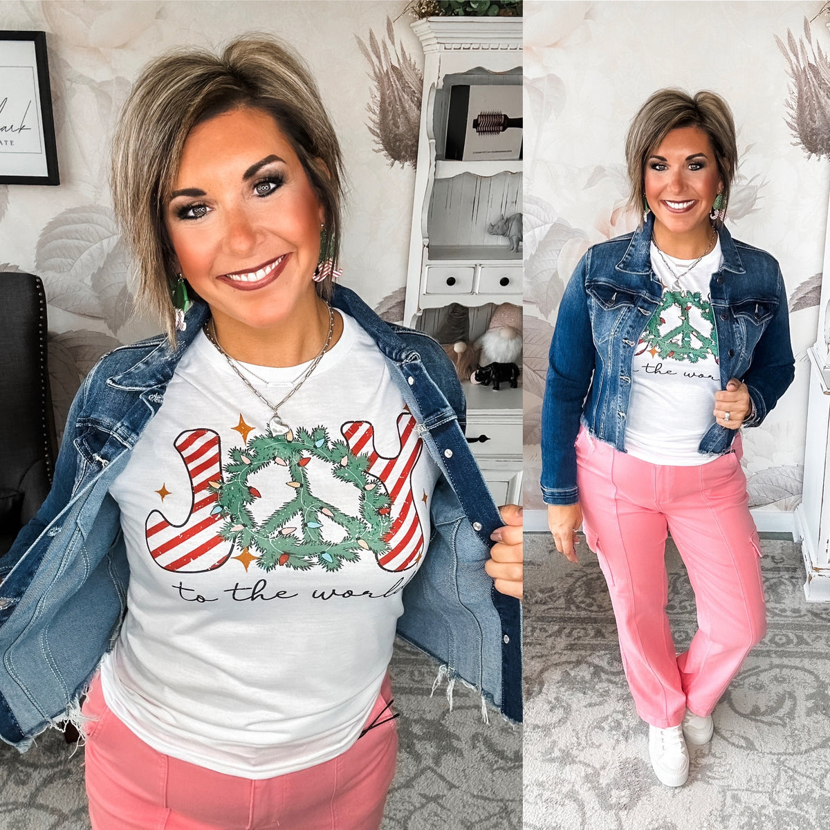 Joy to the Wreath Graphic Tee