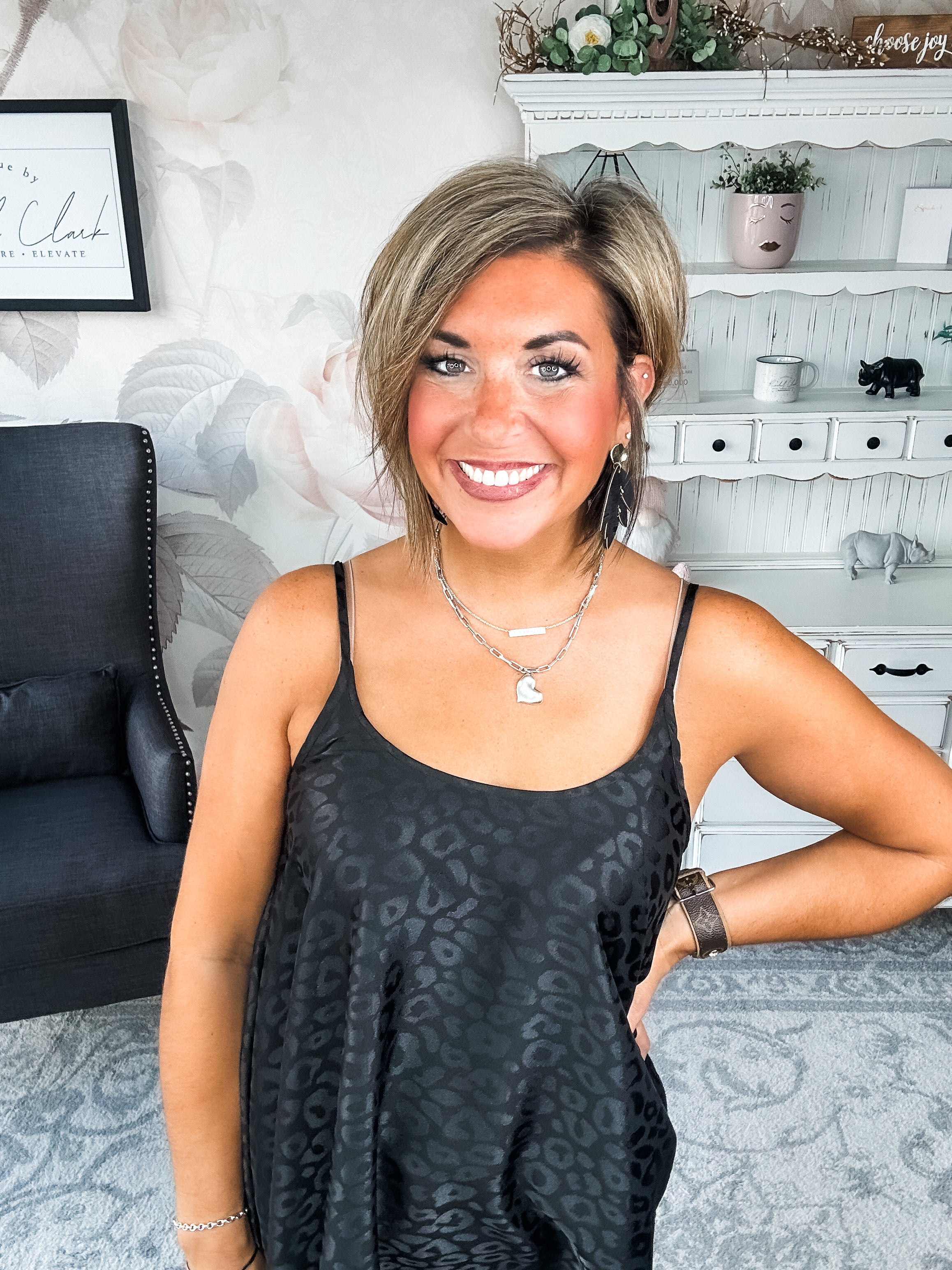 Remember Your Heart Tank - Black