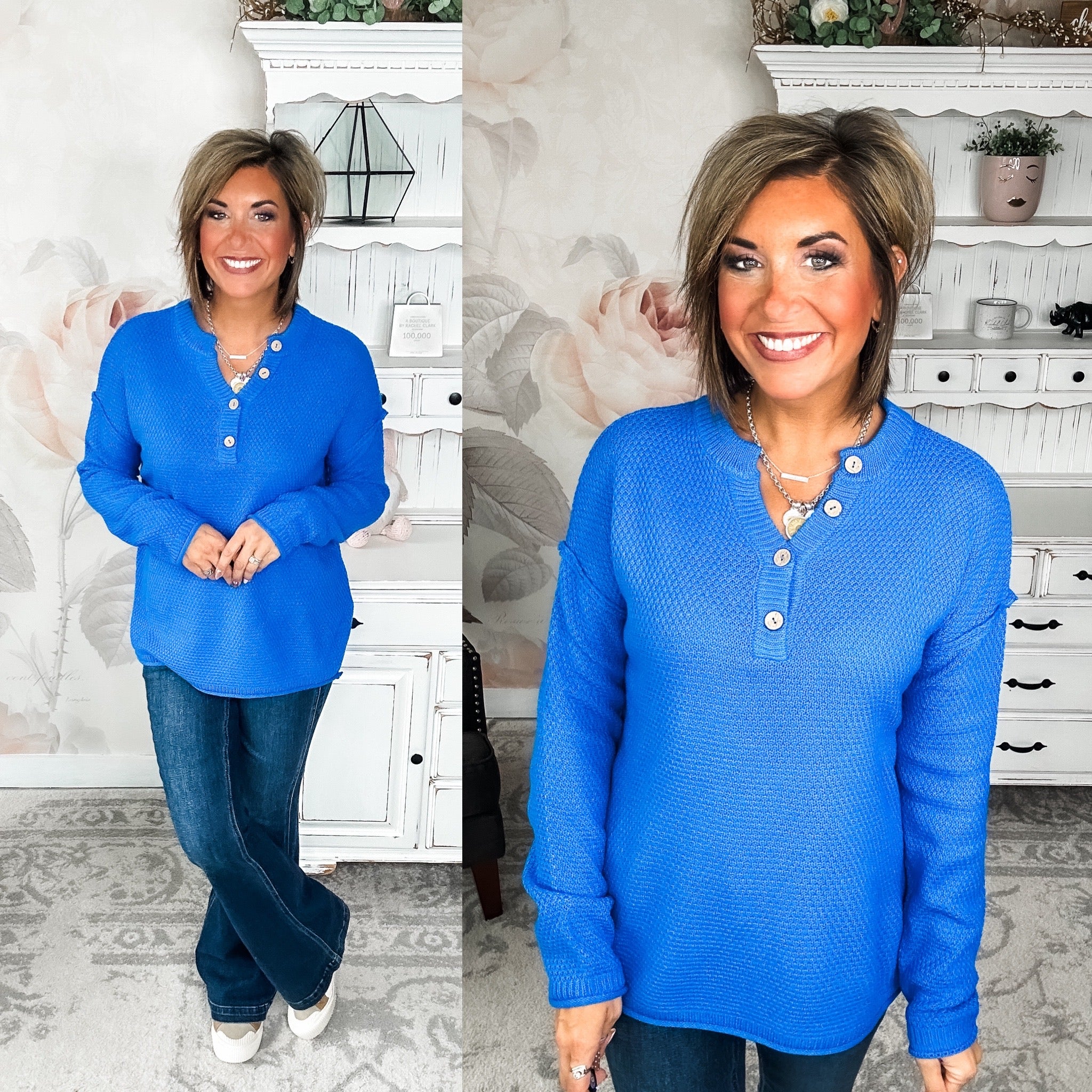 Sunrise Sprinter Sweater - Ocean Blue