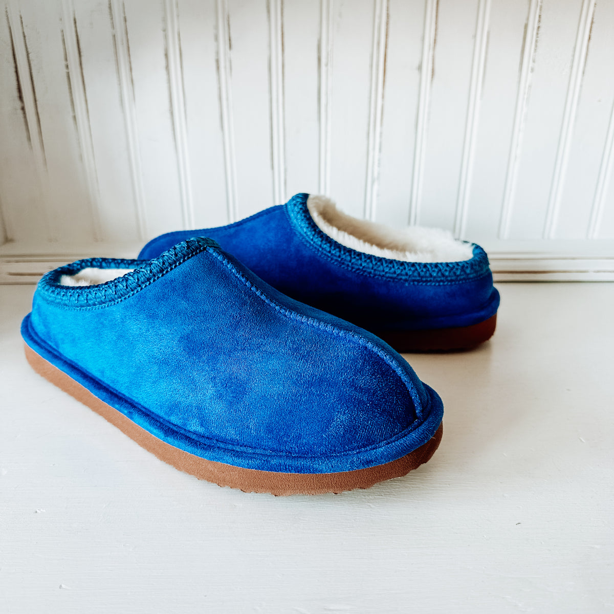 Cheers Platform Slipper - Blue