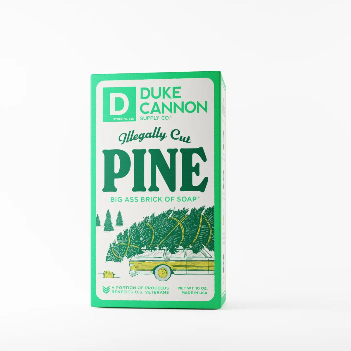 Duke Cannon Illegally Cut Pine Soap