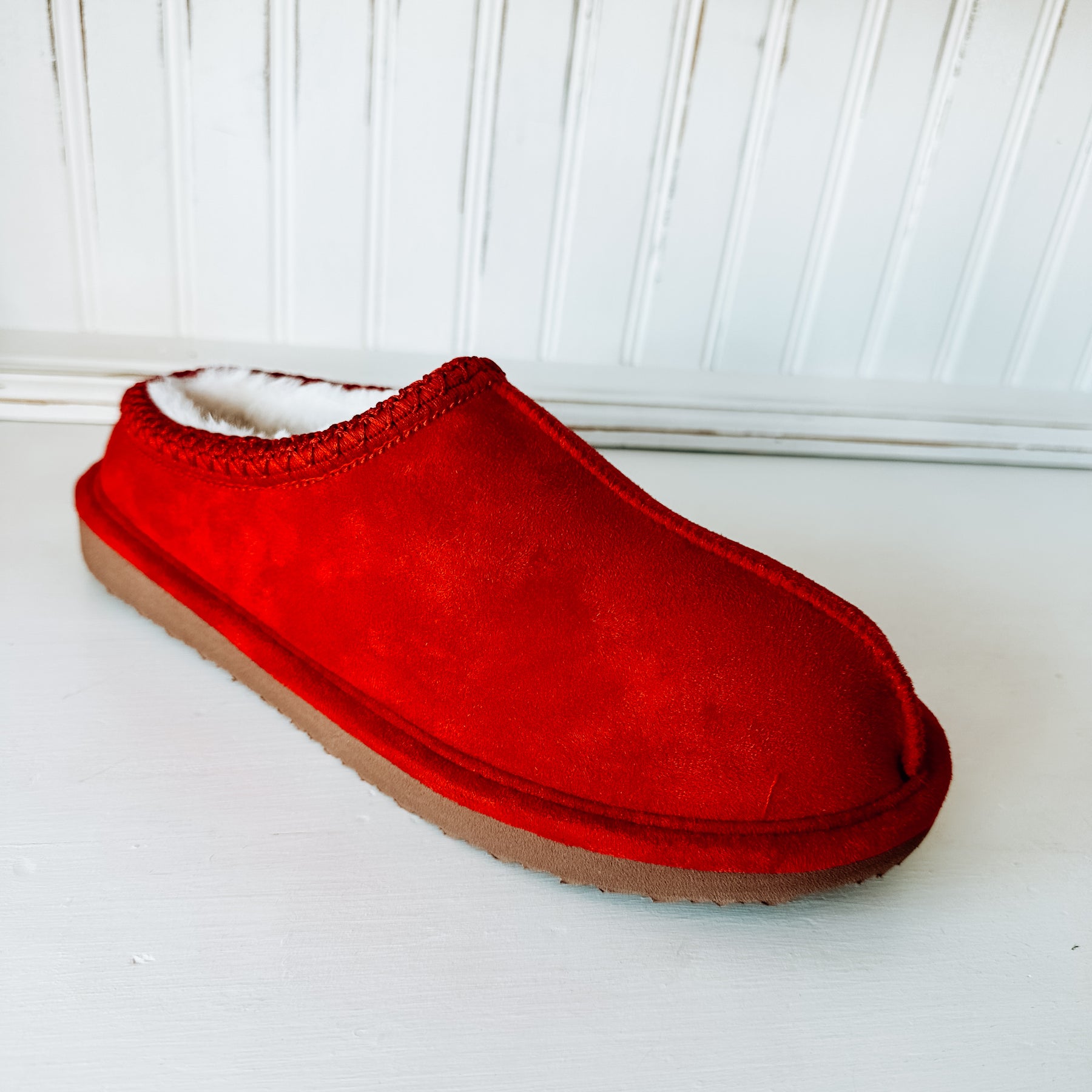 Cheers Platform Slipper - Red